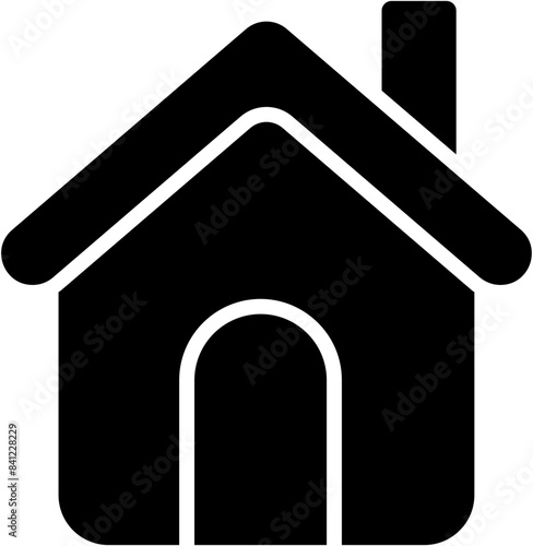 Home sweet home, house flat icon symbol