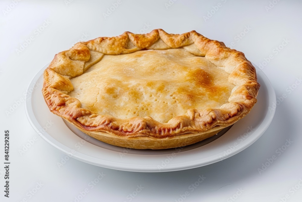 Flaky and Tender Basic Pie Dough with Golden-Brown Crust Flaky and Tender Basic Pie Dough with Golden-Brown Crust