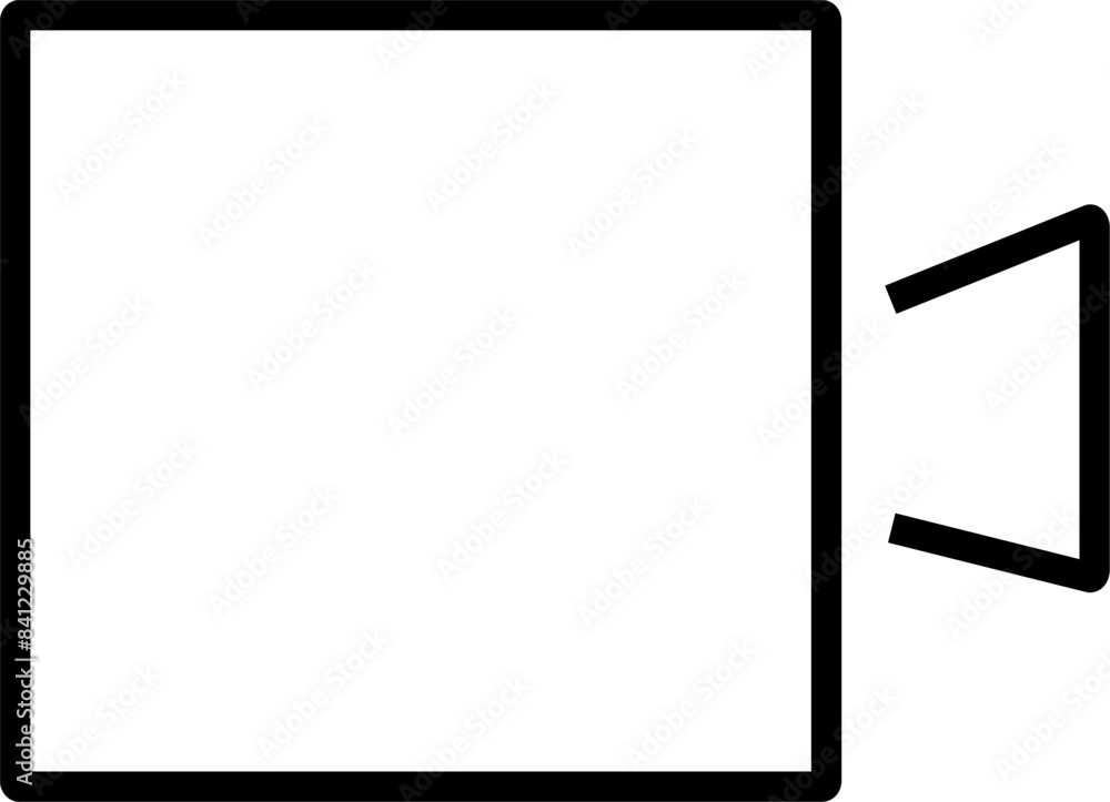 Video camera icon. Editable design vector Video camera icon. Editable design vector