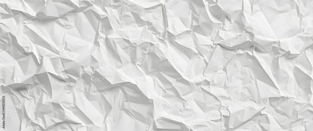 White Crumpled Paper Texture Background Illustration White Crumpled Paper Texture Background Illustration