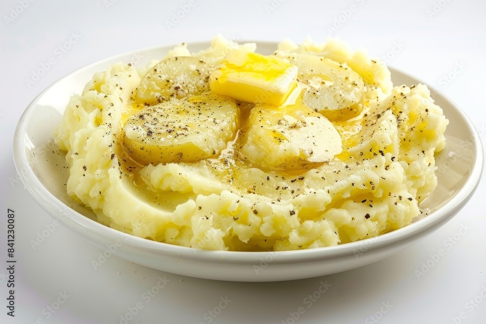 Creamy and Buttery Mashed Potatoes with Seasonings Creamy and Buttery Mashed Potatoes with Seasonings