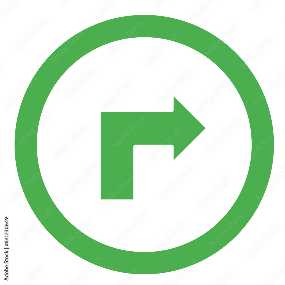 turn right arrow rounded icon vector symbol design turn right arrow rounded icon vector symbol design