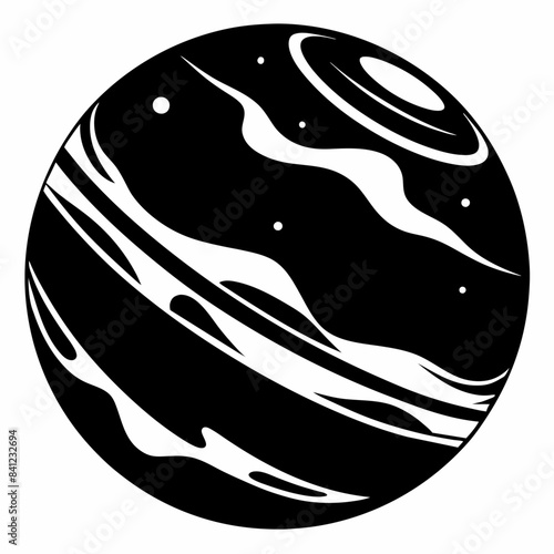 Planet cartoon vector clipart Illustration