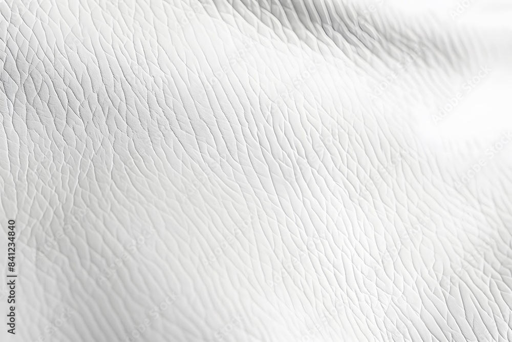White Leather Texture Background Closeup