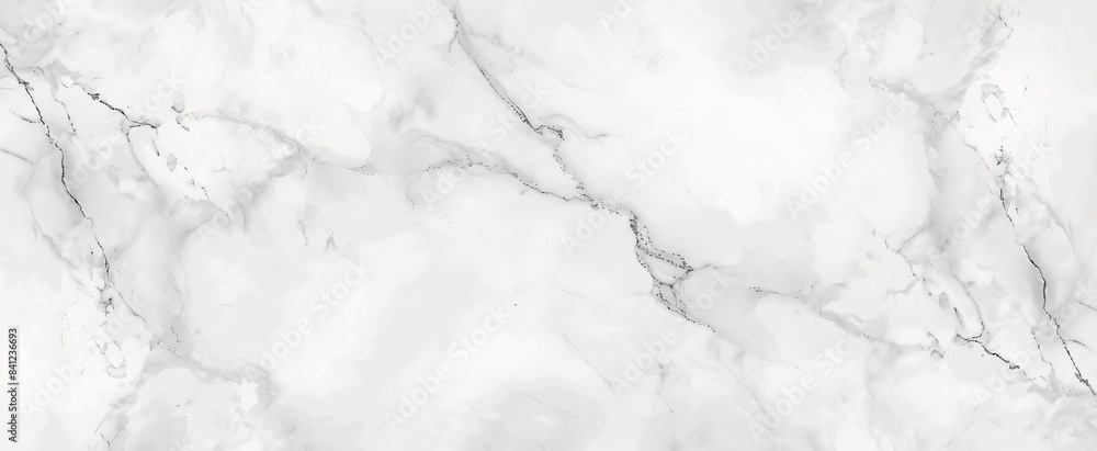 Fototapeta premium White Marble Texture Background - Minimalist Design