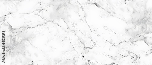 Seamless White Marble Texture Background