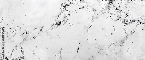 White Marble Texture Background, Top View, 8K