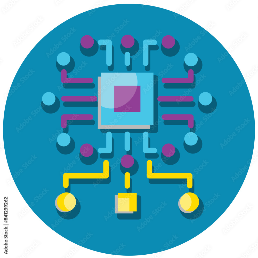 Fototapeta premium Algo Icon