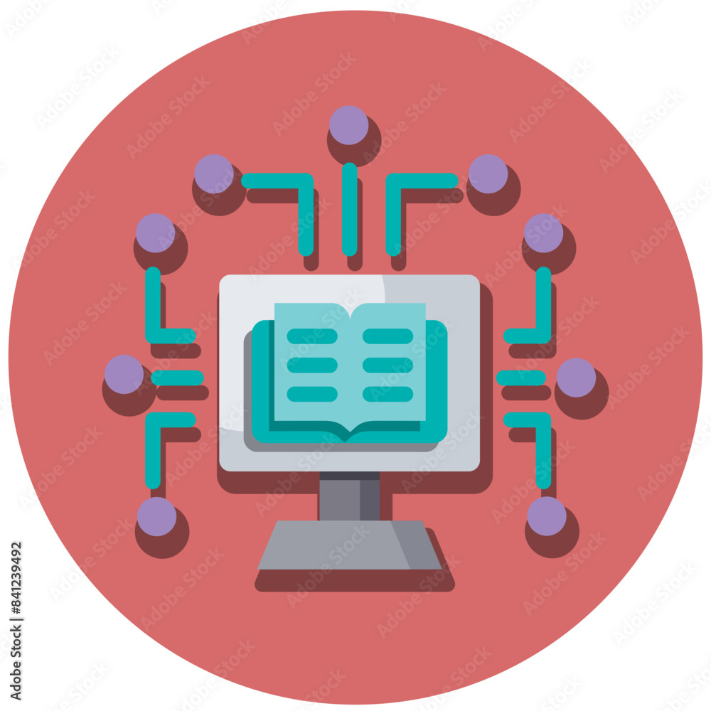 Fototapeta premium Literacy Icon