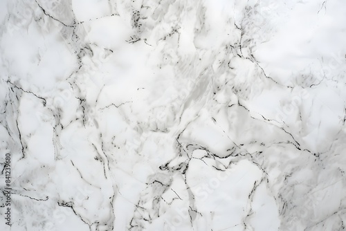 White Marble Texture Background - Minimalist Style