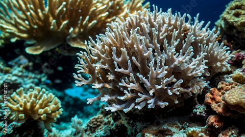 coral reefs, such as climate change