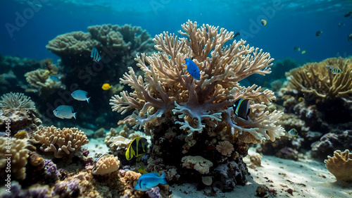 coral reefs, such as climate change © Kraiwit