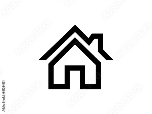 simple house logo collection vector