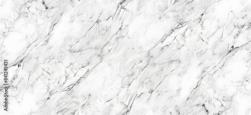 Seamless White Marble Texture Background