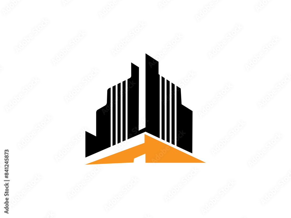 Fototapeta premium simple house logo vector design