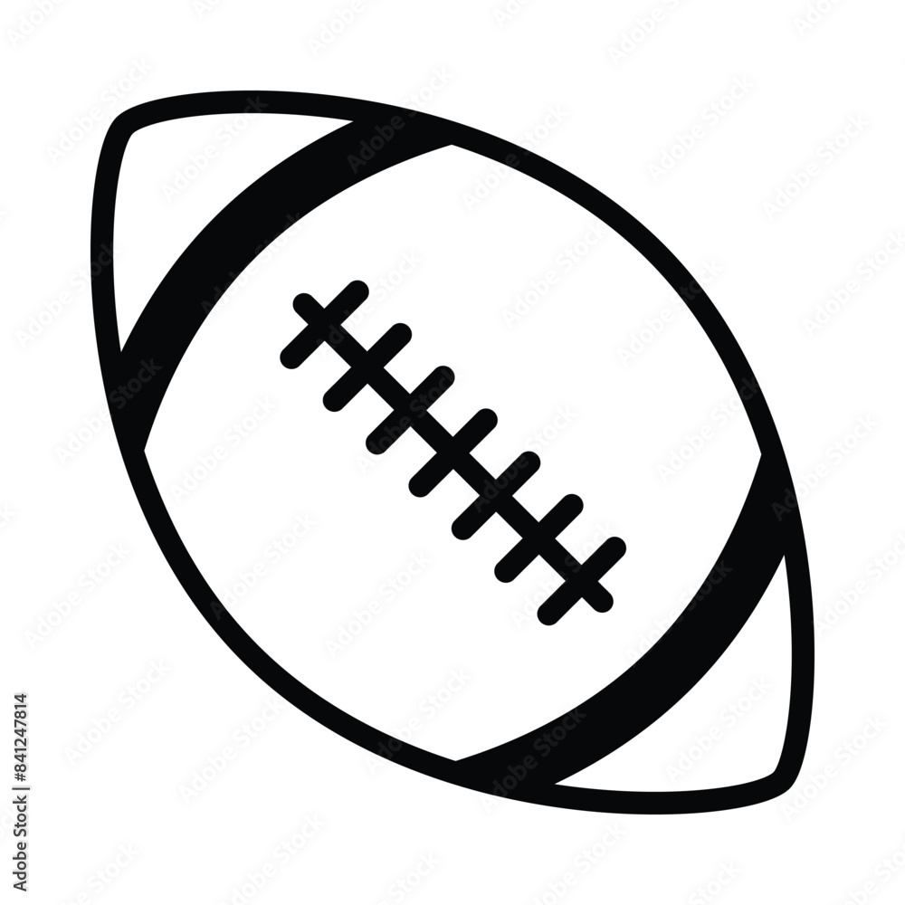 american football icon. rugby ball symbol for app, ui, website, design element. vector illustration on transparent background. american football icon. rugby ball symbol for app, ui, website, design element. vector illustration on transparent background.