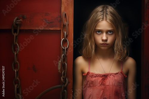 Trapped Innocence: The Concept of Child Abduction and Enslavement. Generative AI