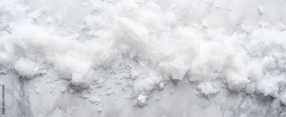 Obraz premium White Snow Texture Background On Marble