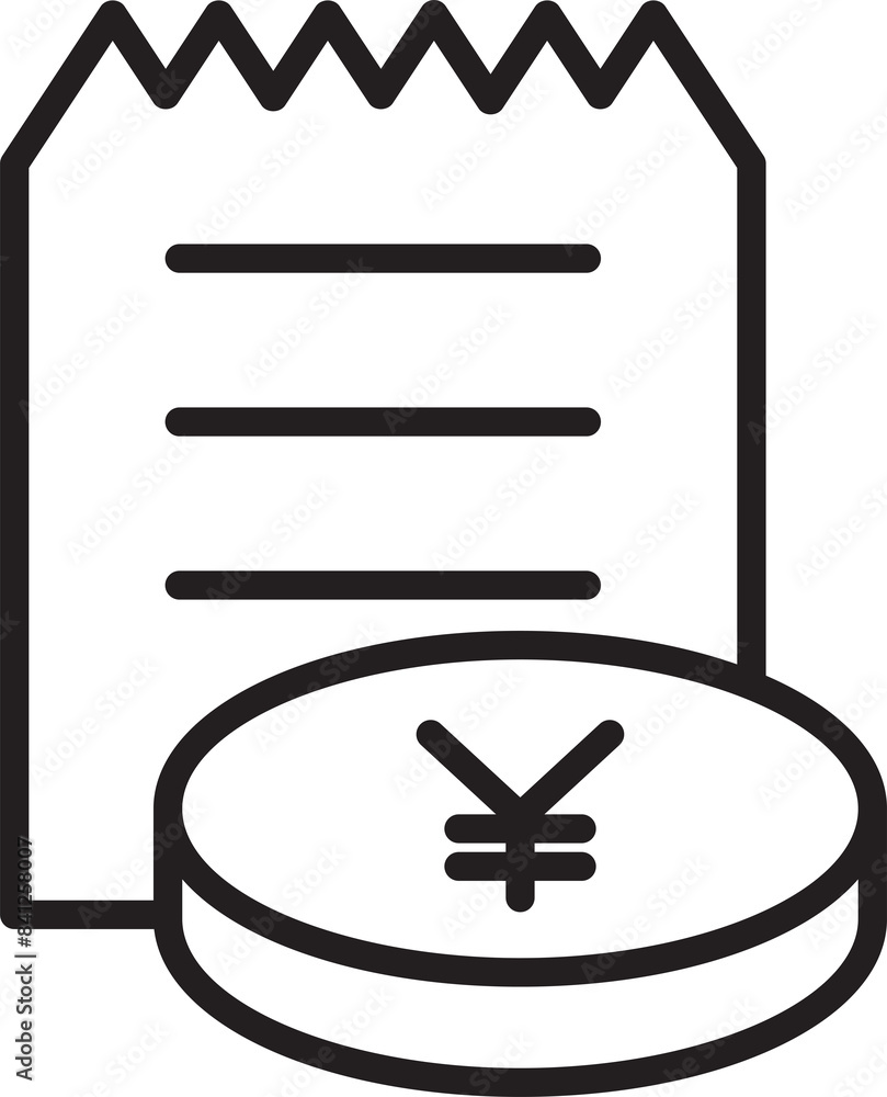 Yen Money Bill Icon
Yen Money Bill Icon