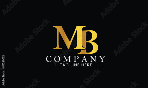 MB Logo, Branding logo, letter logo, clothing logo