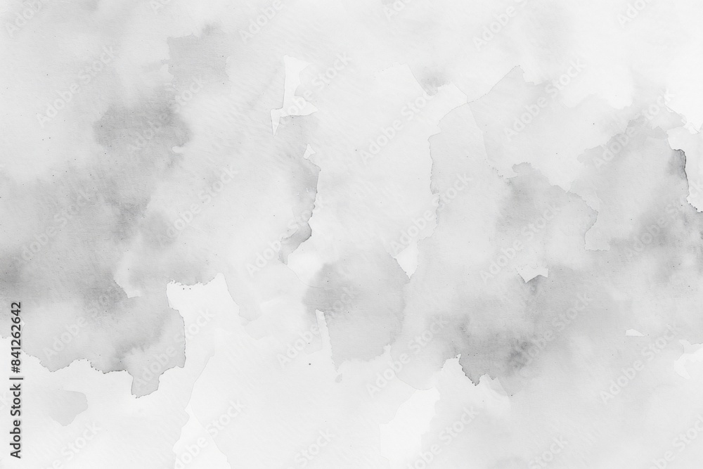 Obraz premium Abstract Watercolor Background - Grey & White