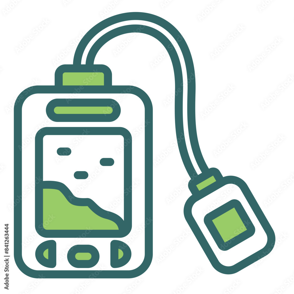 Fototapeta premium Portable Fish Finder Icon