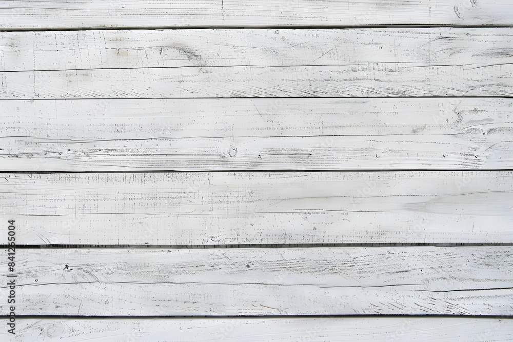 Obraz premium White Wooden Plank Background Texture