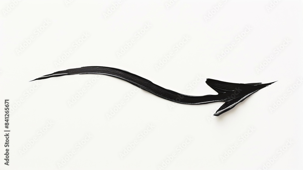 Black arrow pointing to the right isolated on a white background. Black arrow pointing to the right isolated on a white background.
