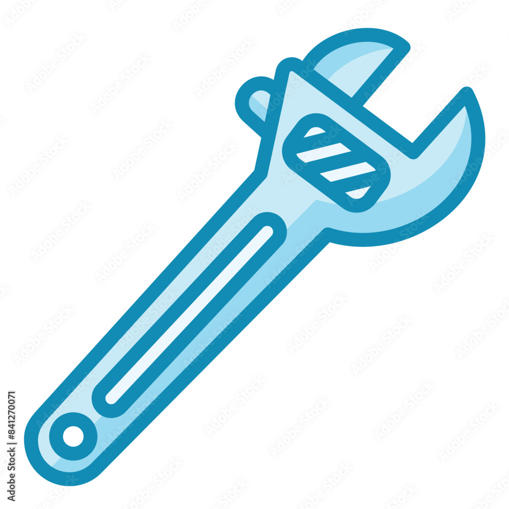 Adjustable Wrench Icon Adjustable Wrench Icon