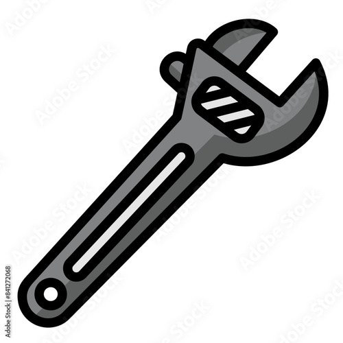 Adjustable Wrench Icon