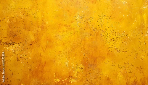 Yellow Orange Grainy Wall Texture Background