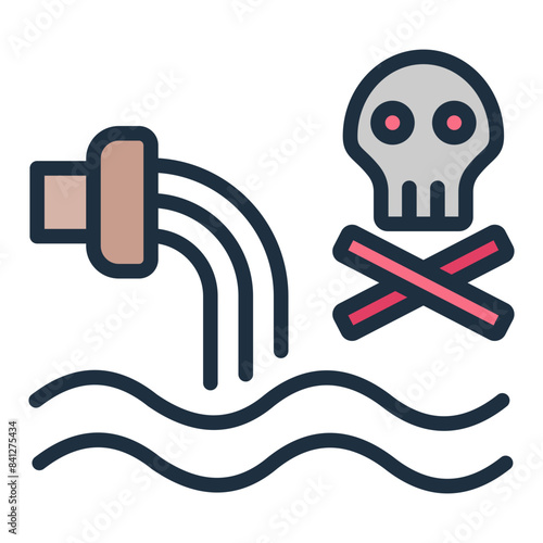 Water Pollutants Icon