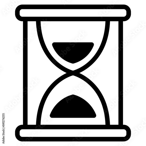 hourglass with sand