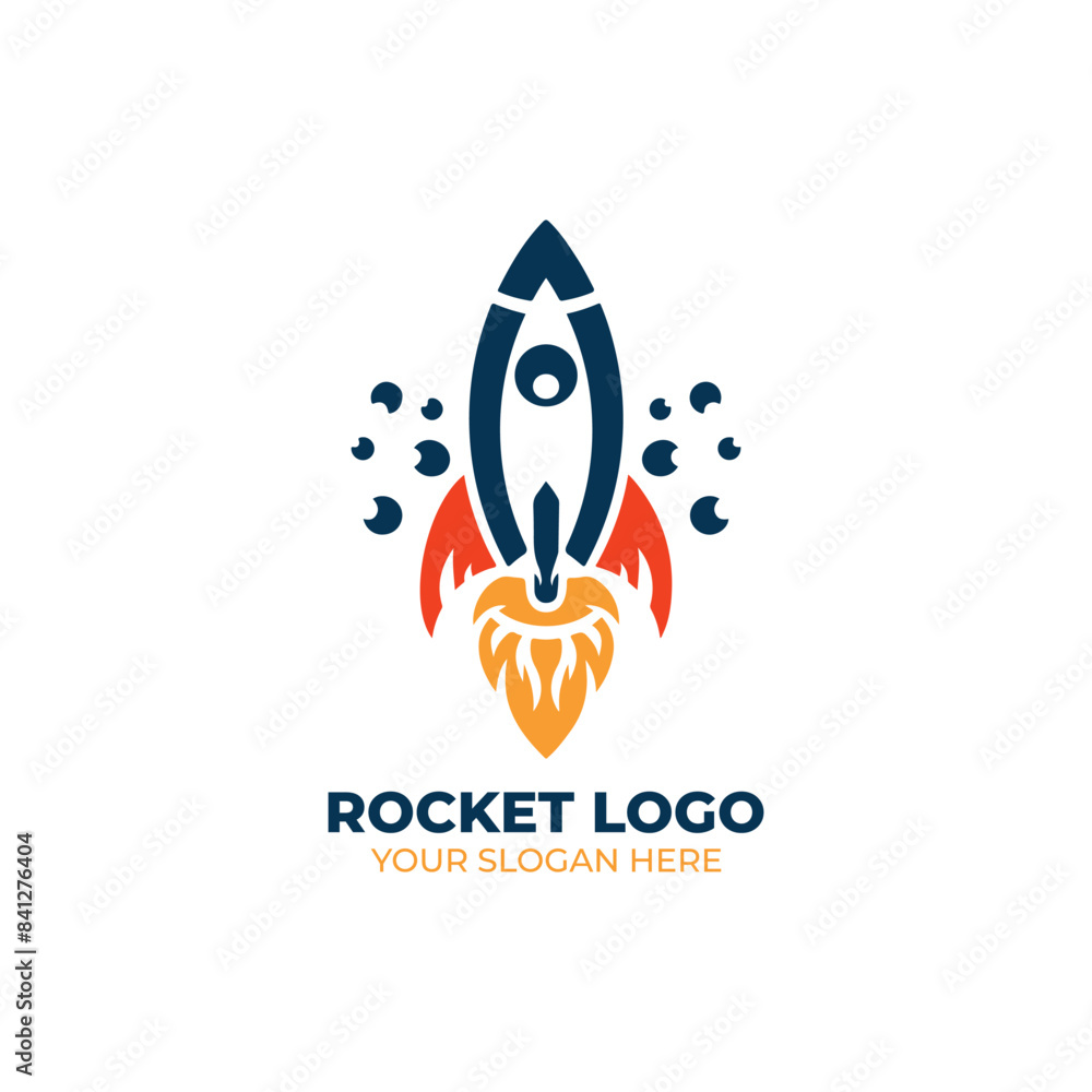 Rocket Launcher Logo Vector Design Rocket Launcher Logo Vector Design