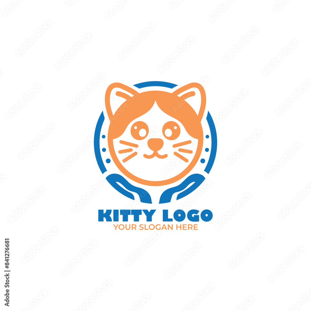 Cute Kitty Logo Branding Design Cute Kitty Logo Branding Design