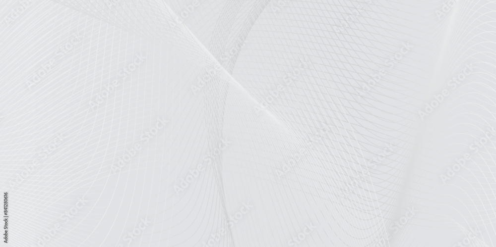 white wave geometric line isolated on the grey background, Abstract Vector wave lines flowing dynamic background, Black and white wave stripes pattern for creative design and cover. white wave geometric line isolated on the grey background, Abstract Vector wave lines flowing dynamic background, Black and white wave stripes pattern for creative design and cover.