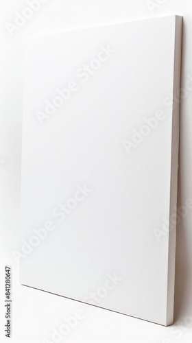Simple white foam board sign waiting to be filled with creativity © Bionic