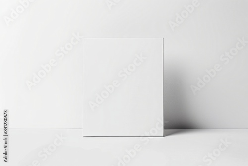 Blank White Foam Board Sign for Customizable Messaging or Branding