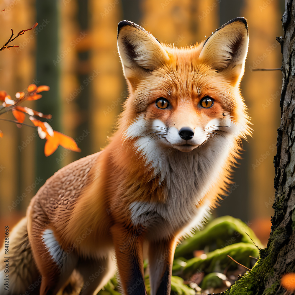 red fox vulpes red fox vulpes