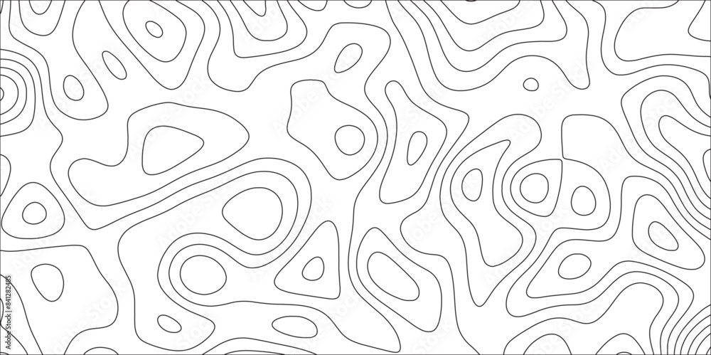 Abstract Topographic line map background. White curved soft lines shiny hair topographic contours terrain texture. Ocean topographic line map with curvy wave. Abstract Topographic line map background. White curved soft lines shiny hair topographic contours terrain texture. Ocean topographic line map with curvy wave.