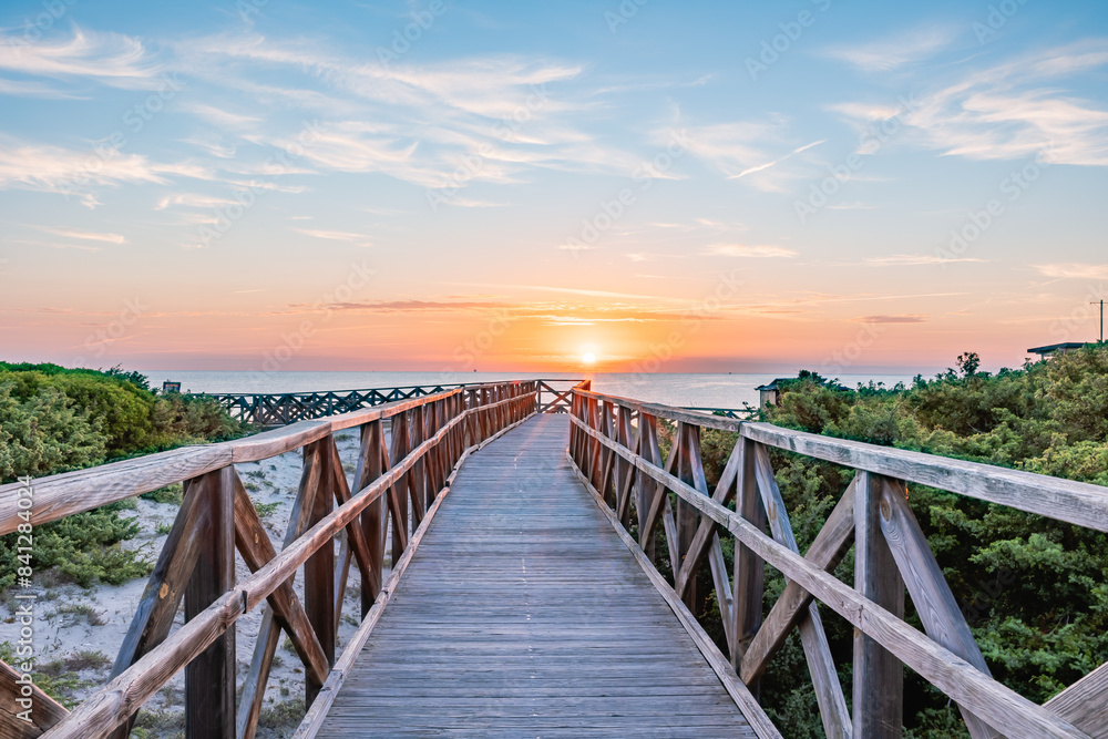 sunrise on the beach