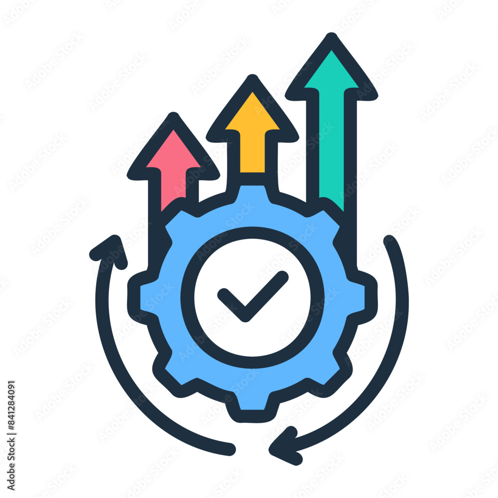 Continuous Improvement Icon Continuous Improvement Icon