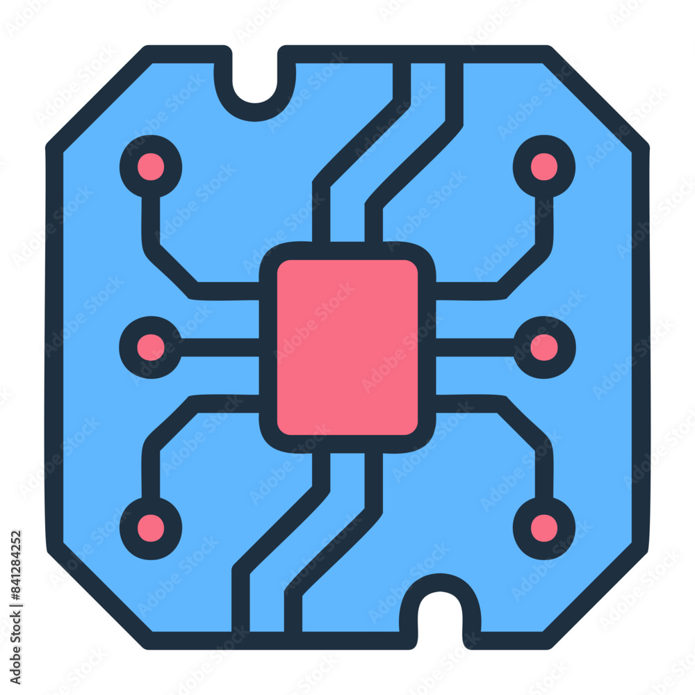 Circuit Board Icon Circuit Board Icon