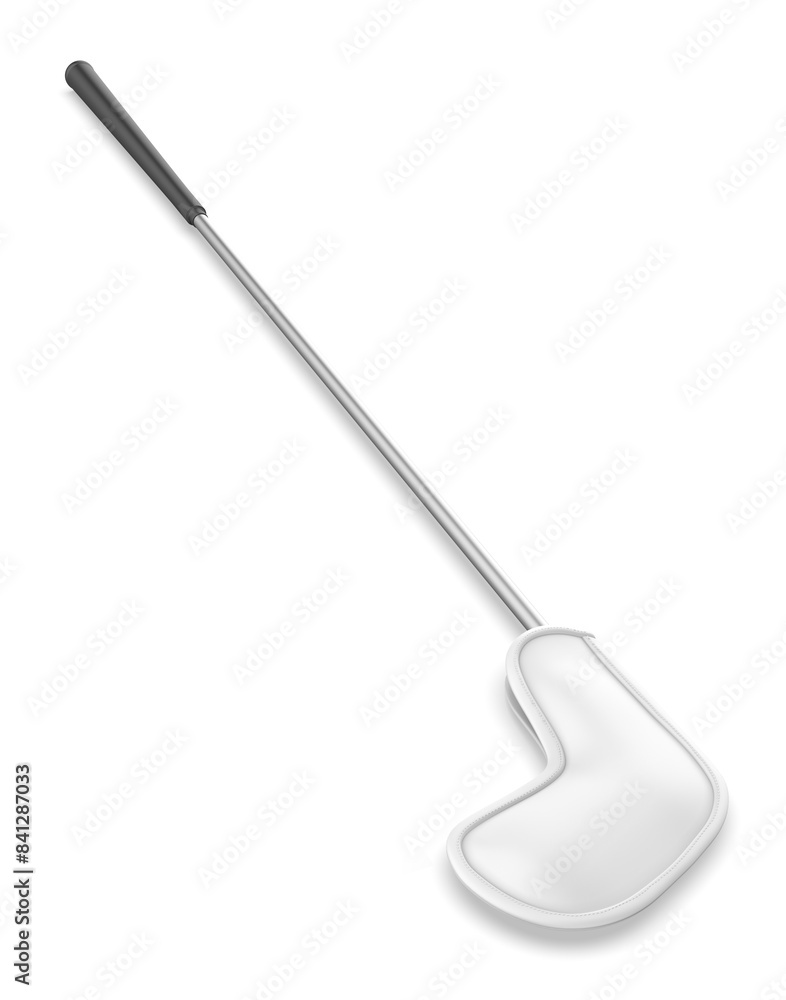 Blank Golf Iron Club Head Cover template 3d illustration. Blank Golf Iron Club Head Cover template 3d illustration.
