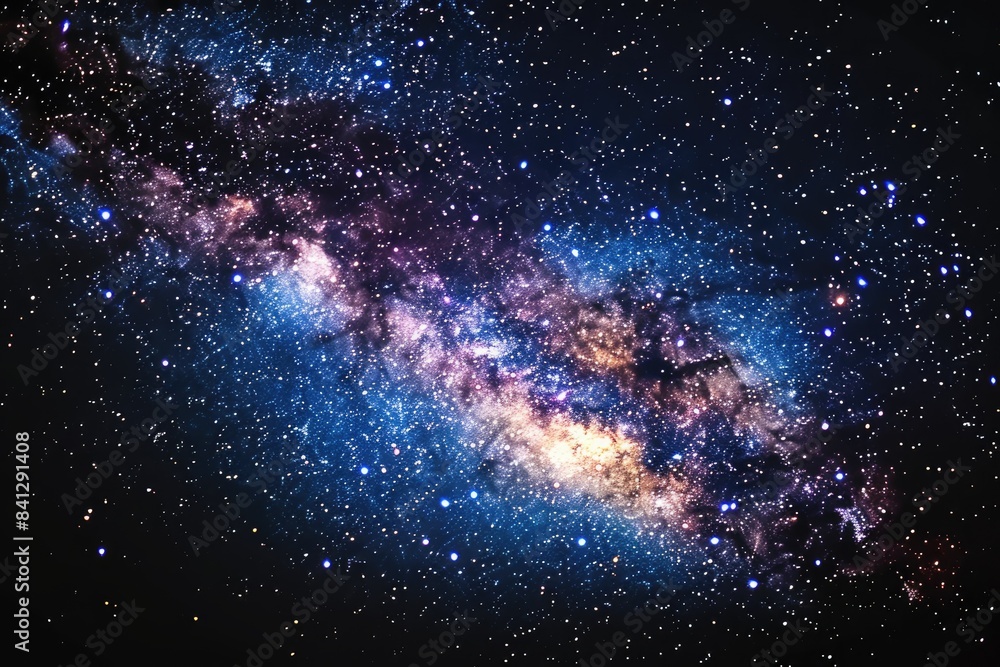 Obraz premium shining stars in the sky professional photography