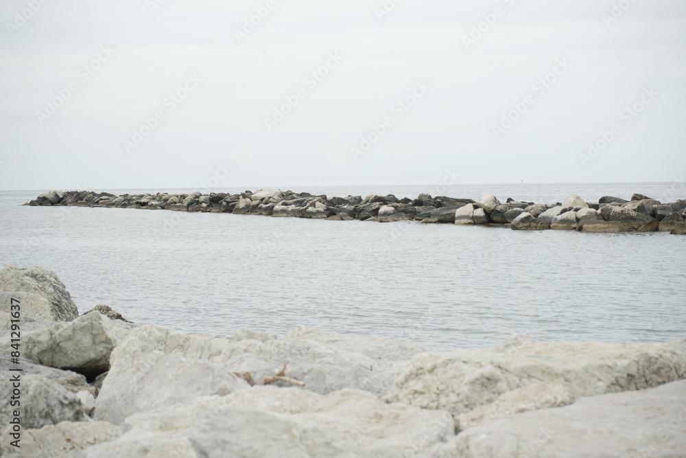 Beautiful landscape of Adriatic sea with Rocks. Beautiful landscape of Adriatic sea with Rocks.
