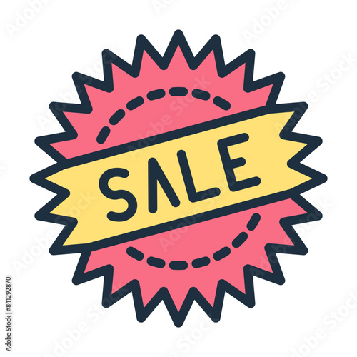 Red Tag Sale Icon