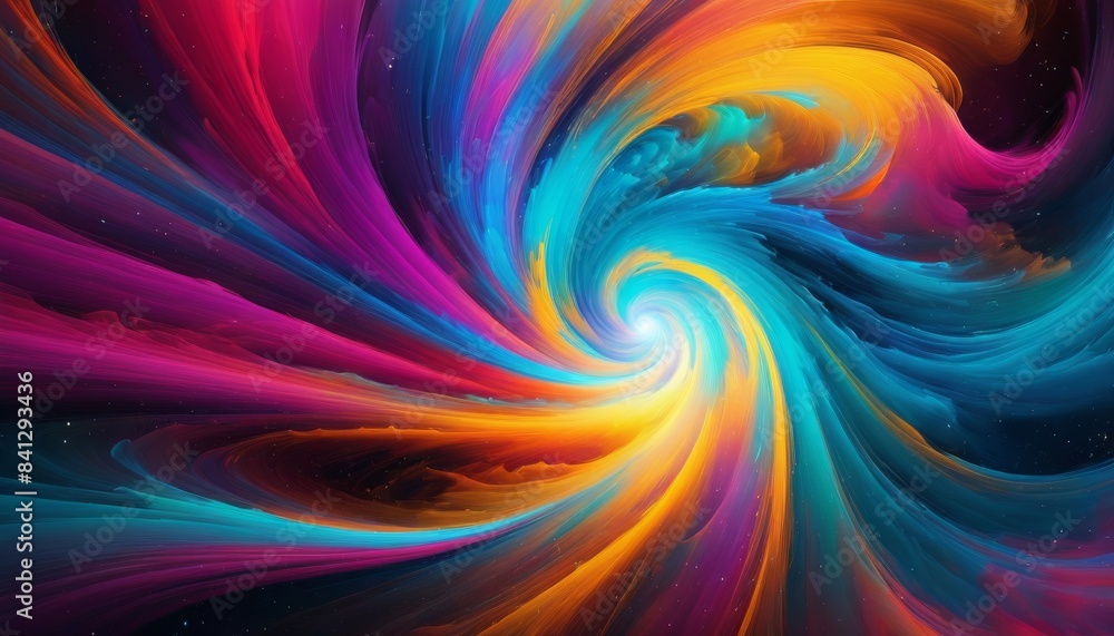 A dynamic and vibrant abstract swirl of rainbow colors creates a visually striking and energetic composition. The vivid hues and flowing patterns evoke a sense of motion and creativity.. AI Generation A dynamic and vibrant abstract swirl of rainbow colors creates a visually striking and energetic composition. The vivid hues and flowing patterns evoke a sense of motion and creativity.. AI Generation