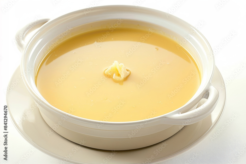 Classic Cheese Fondue with Chicken Stock and Garlic Classic Cheese Fondue with Chicken Stock and Garlic