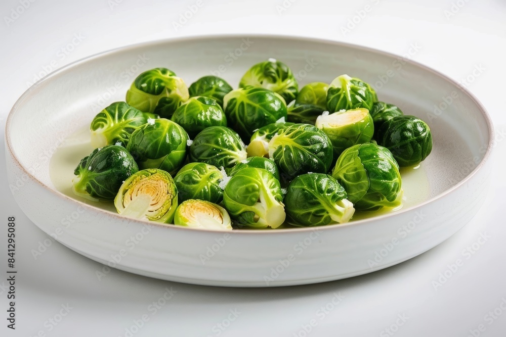Artfully Arranged Brussels Sprouts: A Culinary Masterpiece Artfully Arranged Brussels Sprouts: A Culinary Masterpiece
